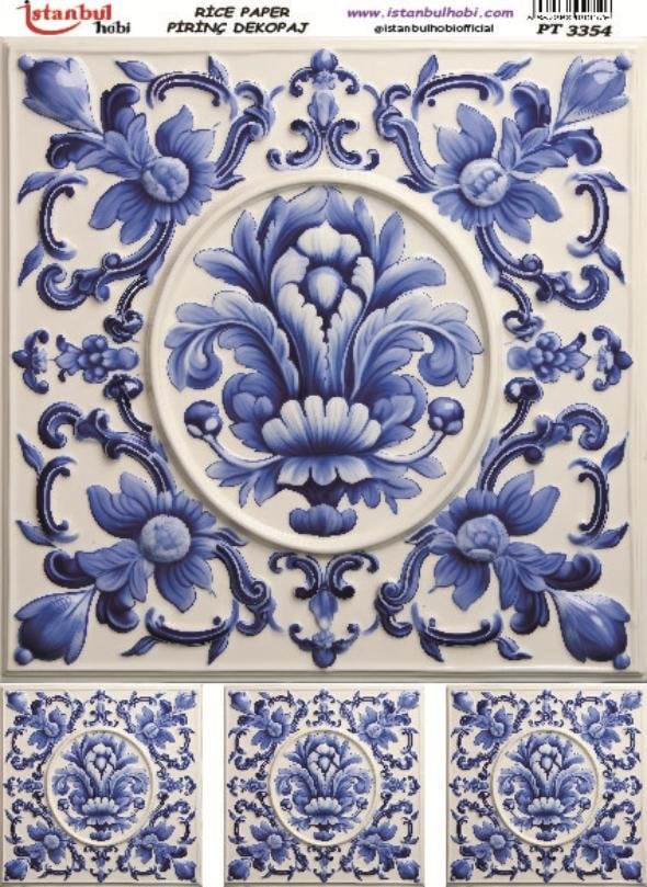 Pirinç Dekopaj Kağıdı 30x42cm PT-3354