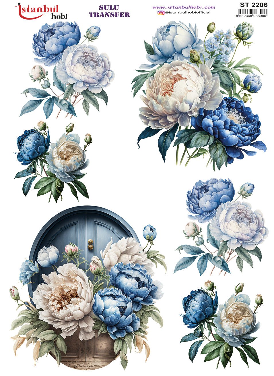 Sulu Transfer Kağıdı 25x35cm ST-2206