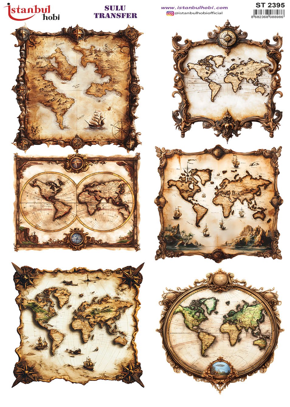 Sulu Transfer Kağıdı 25x35cm ST-2395