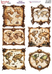 Sulu Transfer Kağıdı 25x35cm ST-2395