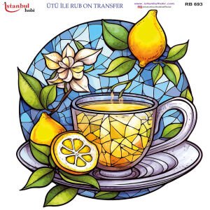 Ütü İle Rub On Transfer 30x30cm RB693