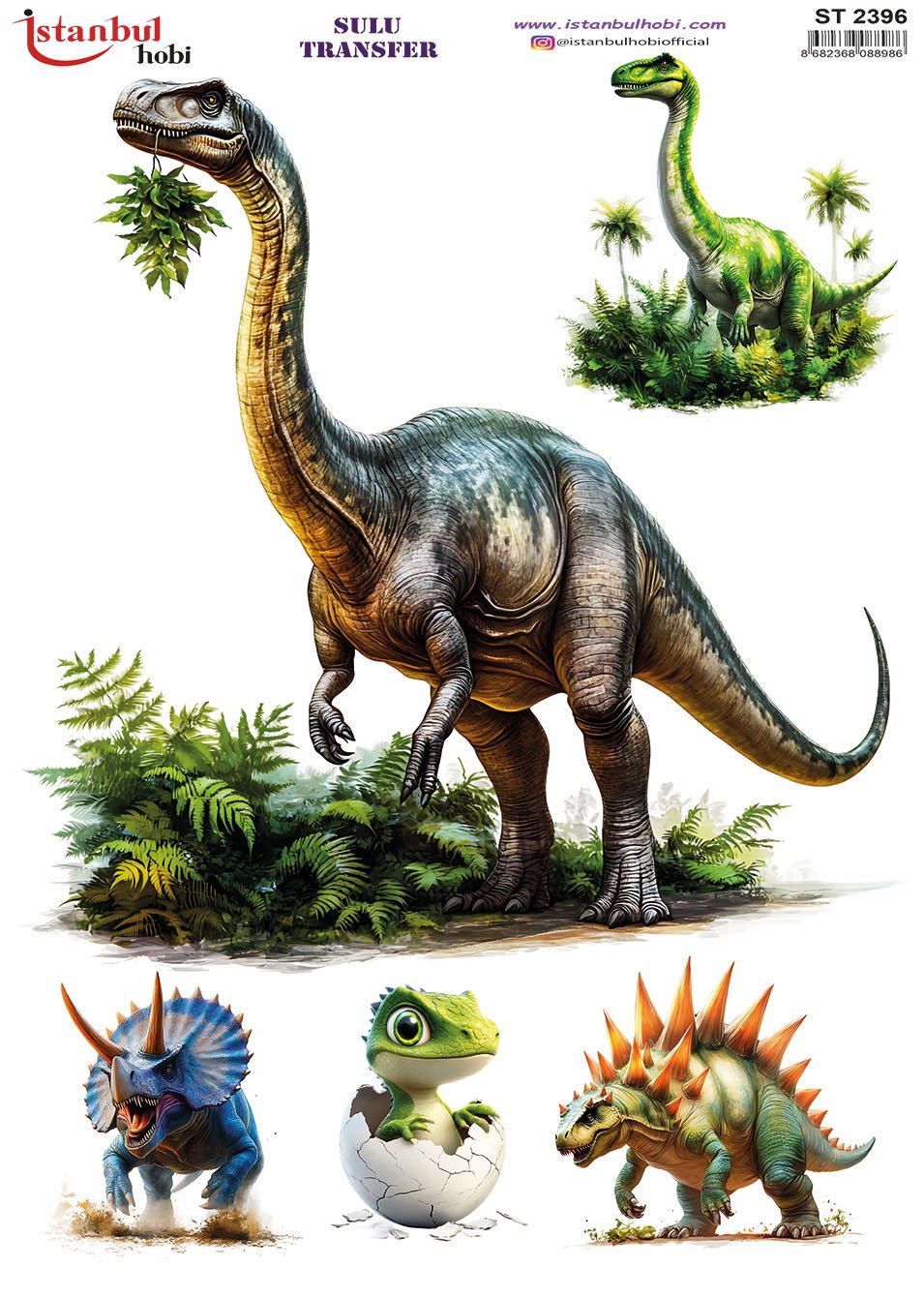 Sulu Transfer Kağıdı 25x35cm ST-2396