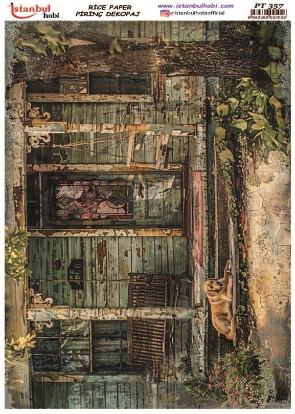 Pirinç Dekopaj Kağıdı 30x42cm PT-357