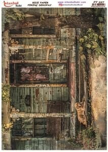 Pirinç Dekopaj Kağıdı 30x42cm PT-357