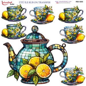 Ütü İle Rub On Transfer 30x30cm RB695