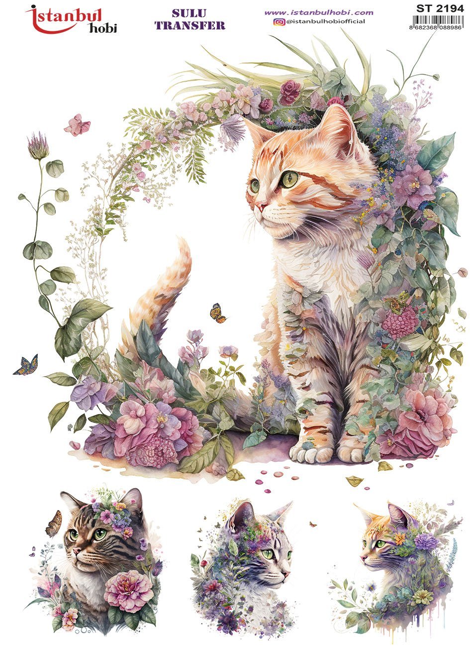 Sulu Transfer Kağıdı 25x35cm ST-2194