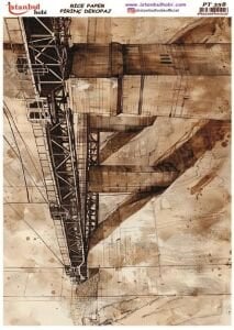 Pirinç Dekopaj Kağıdı 30x42cm PT-358