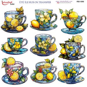Ütü İle Rub On Transfer 30x30cm RB696