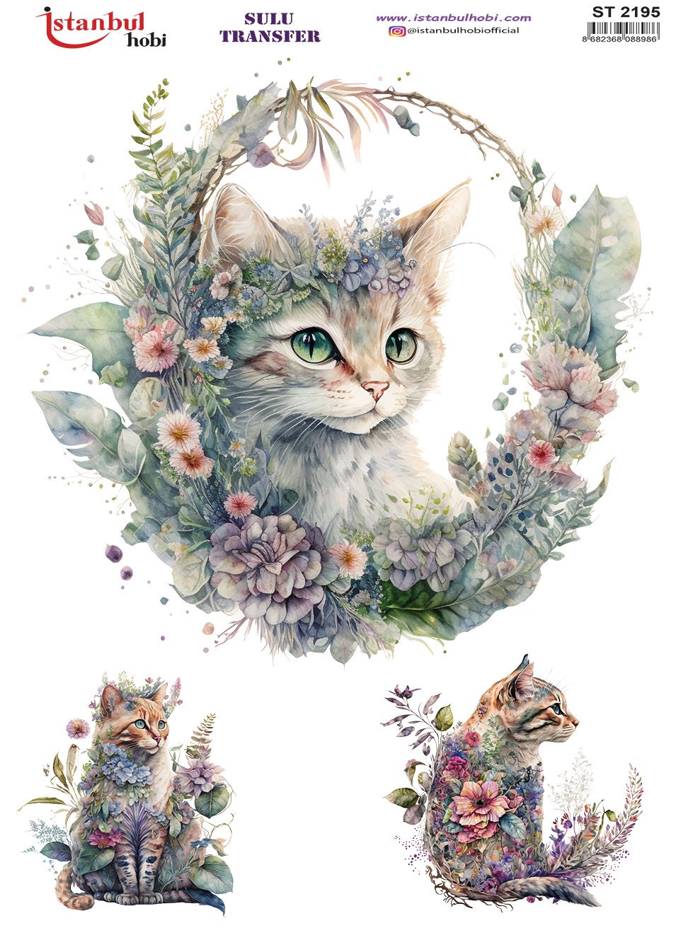 Sulu Transfer Kağıdı 25x35cm ST-2195