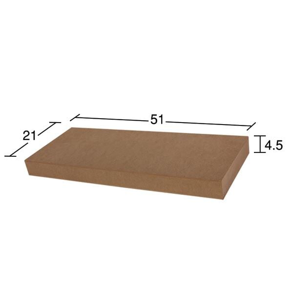 Ahşap Küçük Dikdörtgen Şaşe Pano 51x21cm PA227