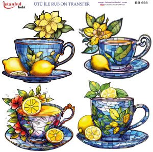 Ütü İle Rub On Transfer 30x30cm RB698