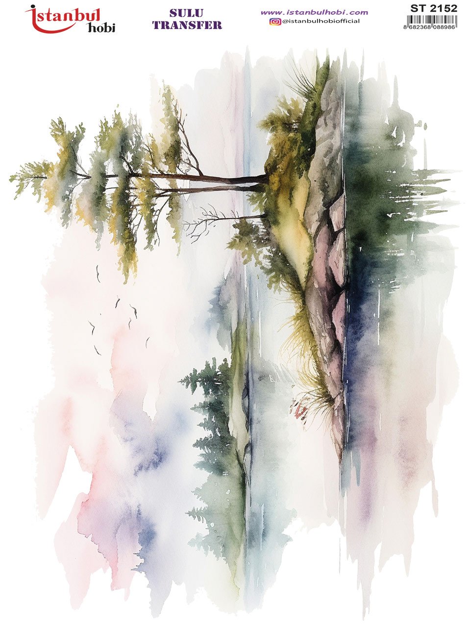 Sulu Transfer Kağıdı 25x35cm ST-2152