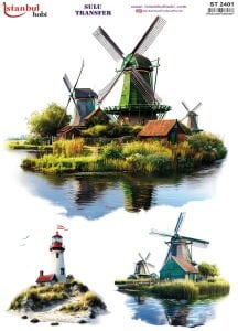 Sulu Transfer Kağıdı 25x35cm ST-2401