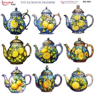 Ütü İle Rub On Transfer 30x30cm RB699