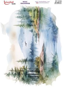 Sulu Transfer Kağıdı 25x35cm ST-2153