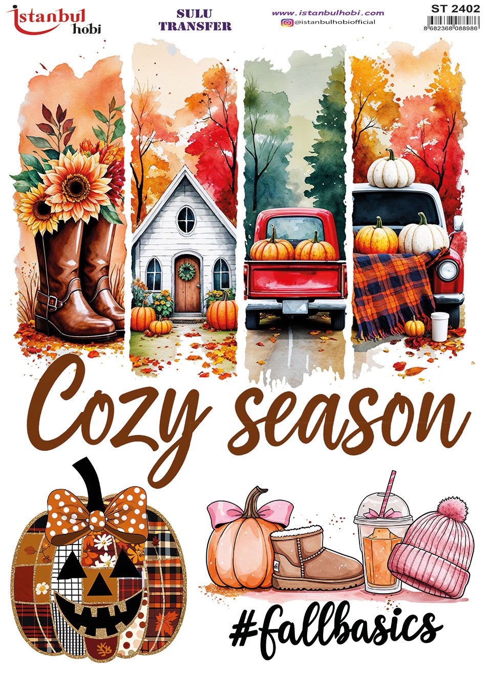 Sulu Transfer Kağıdı 25x35cm ST-2402