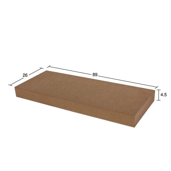 Ahşap Büyük Dikdörtgen Şaşe Pano 89x26cm PA225