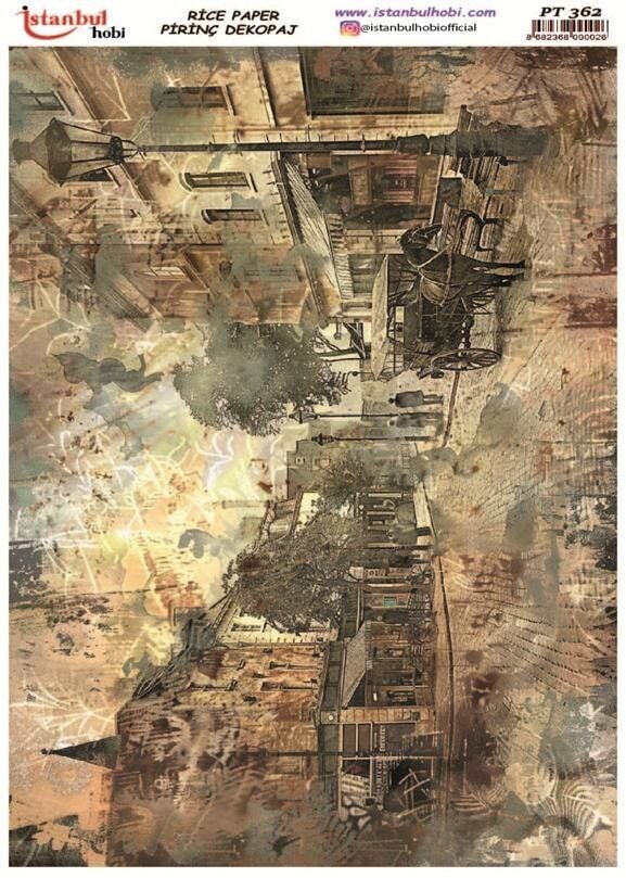 Pirinç Dekopaj Kağıdı 30x42cm PT-362