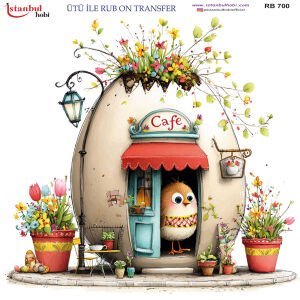 Ütü İle Rub On Transfer 30x30cm RB700