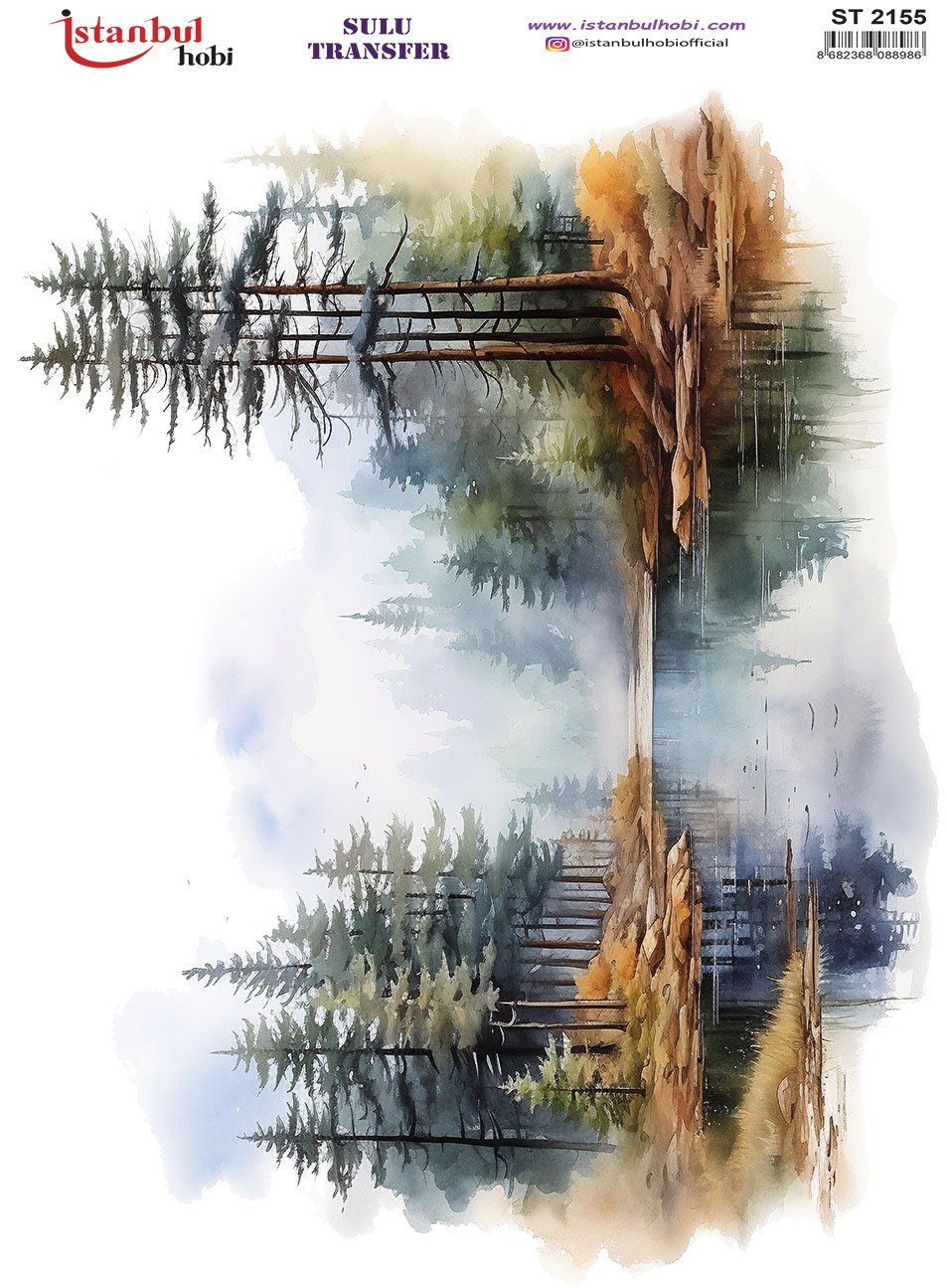 Sulu Transfer Kağıdı 25x35cm ST-2155