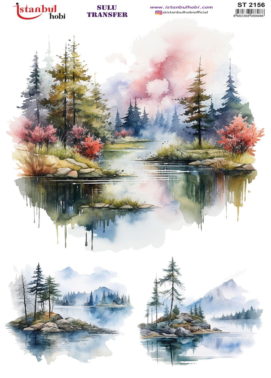 Sulu Transfer Kağıdı 25x35cm ST-2156