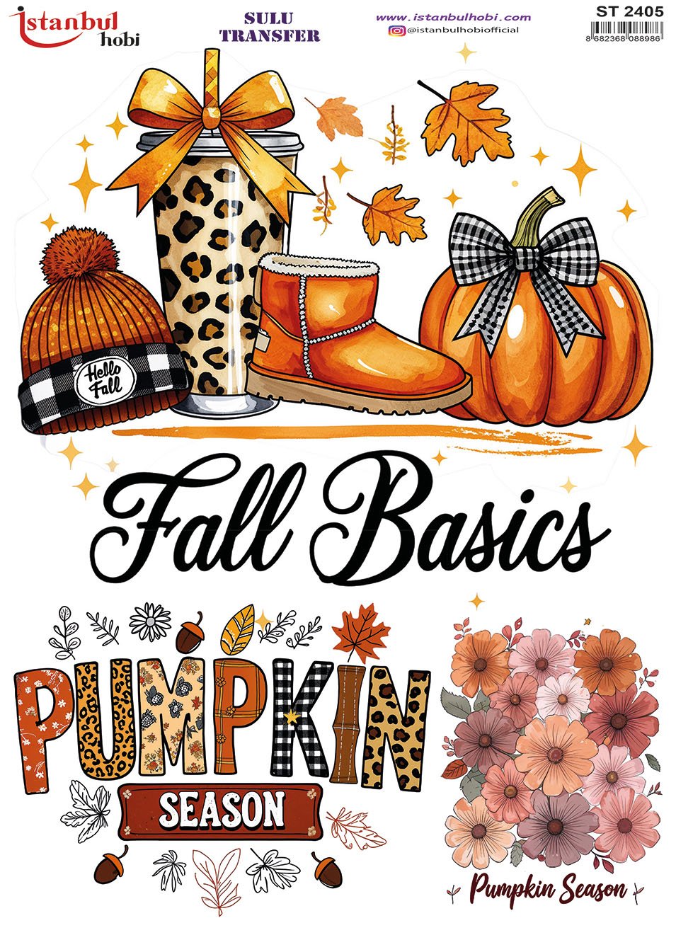 Sulu Transfer Kağıdı 25x35cm ST-2405