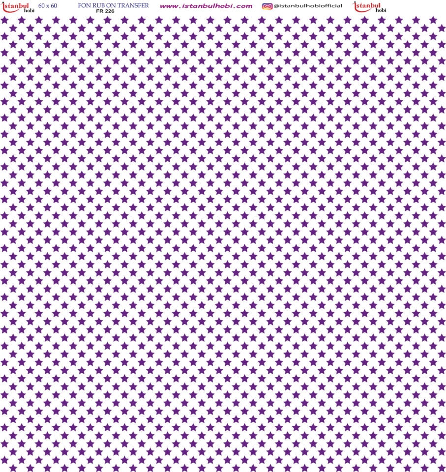 Fon Rub On Transfer 60x60cm FR226