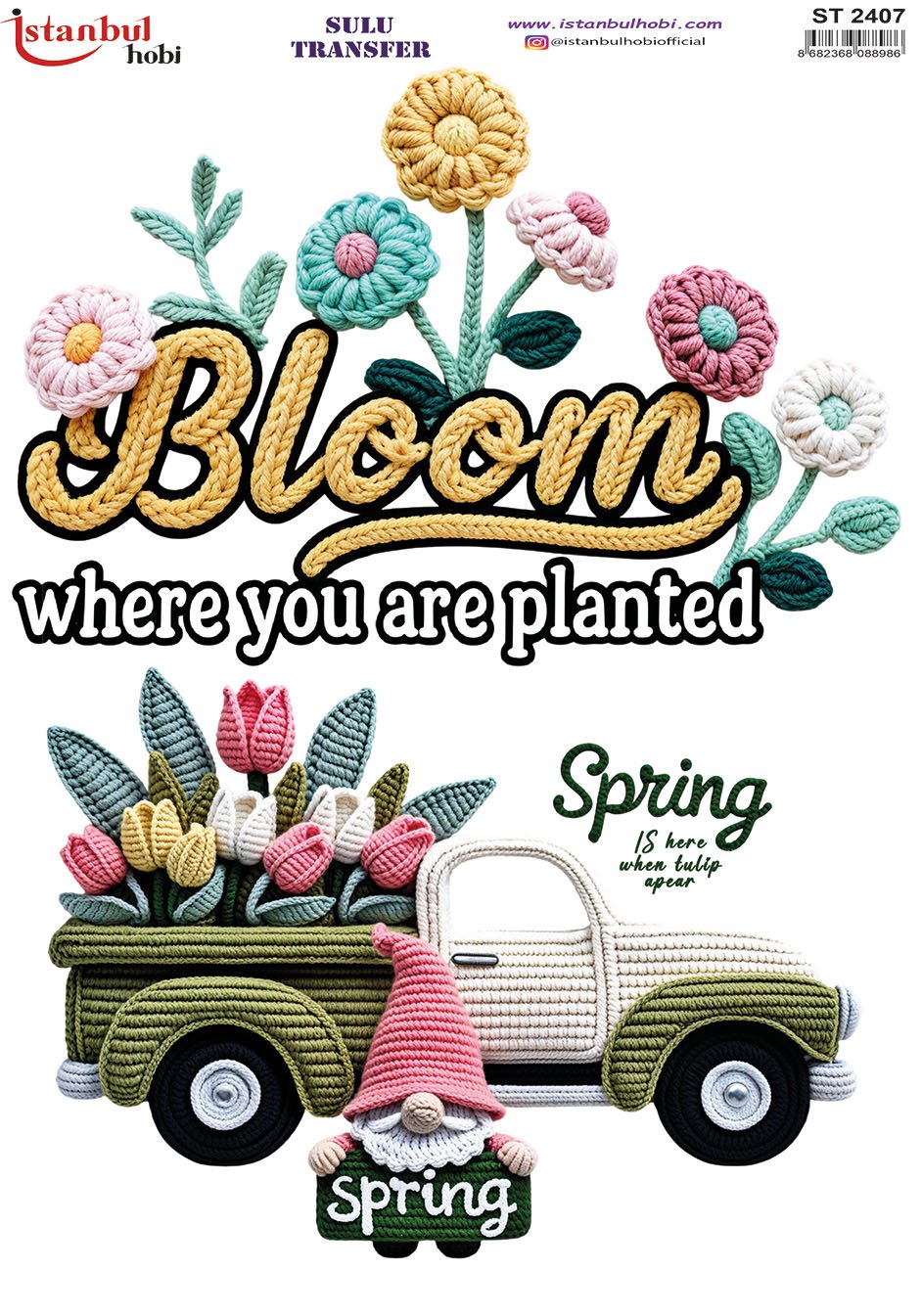 Sulu Transfer Kağıdı 25x35cm ST-2407