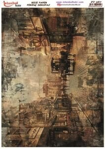 Pirinç Dekopaj Kağıdı 30x42cm PT-367