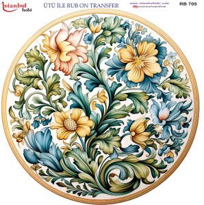 Ütü İle Rub On Transfer 30x30cm RB705