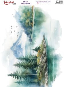 Sulu Transfer Kağıdı 25x35cm ST-2159