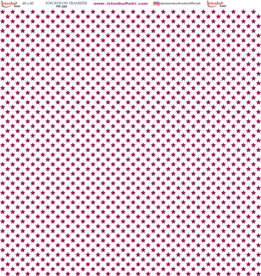 Fon Rub On Transfer 60x60cm FR228