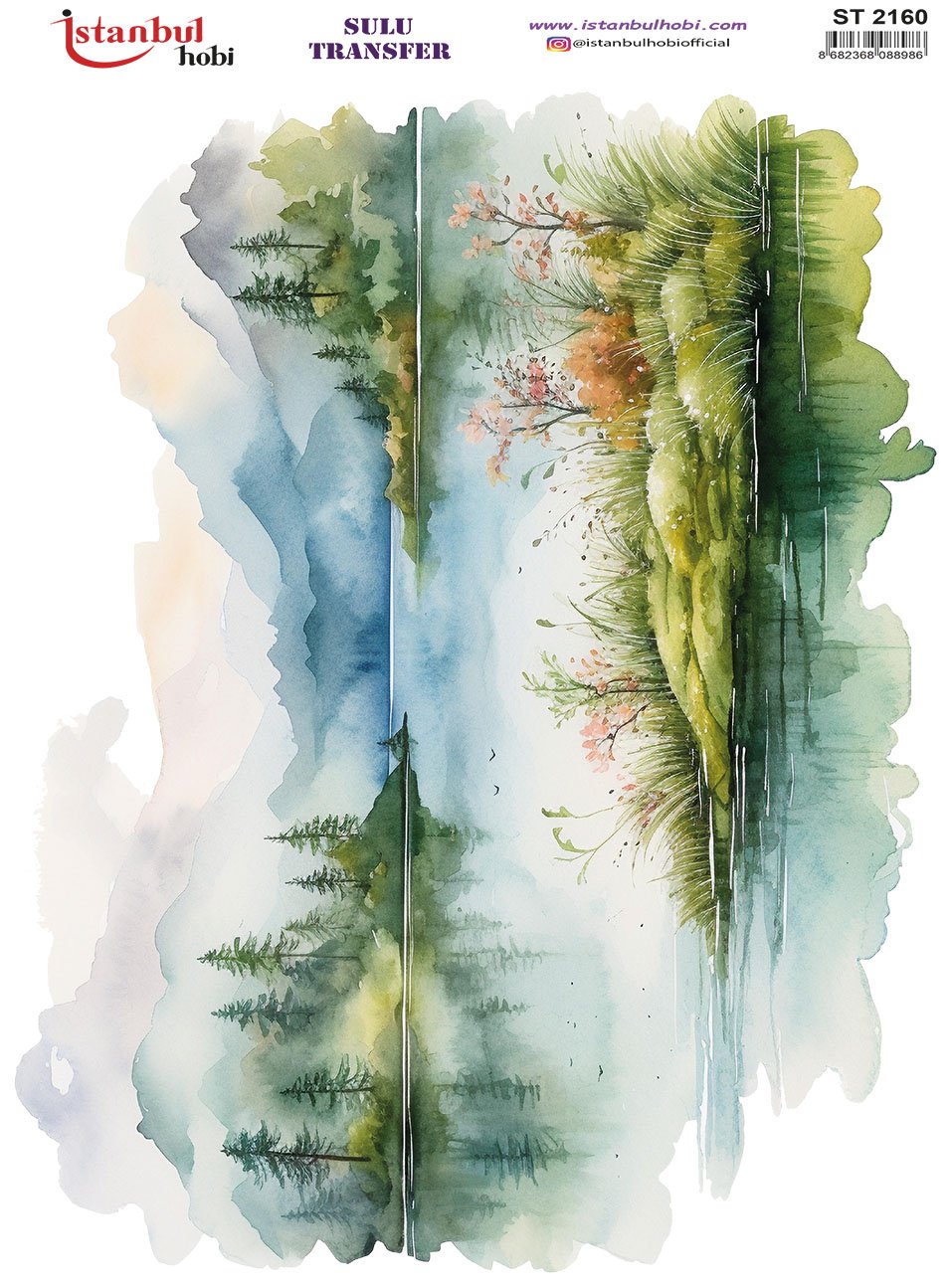 Sulu Transfer Kağıdı 25x35cm ST-2160