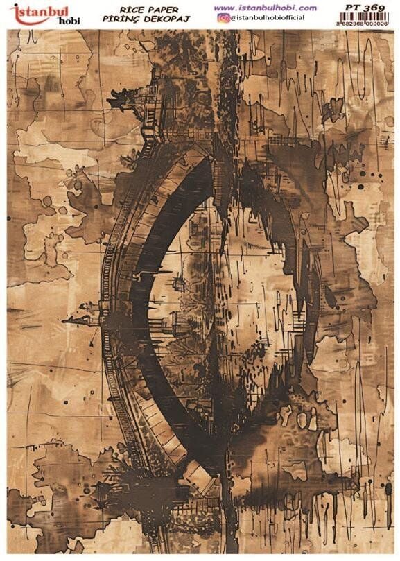 Pirinç Dekopaj Kağıdı 30x42cm PT-369