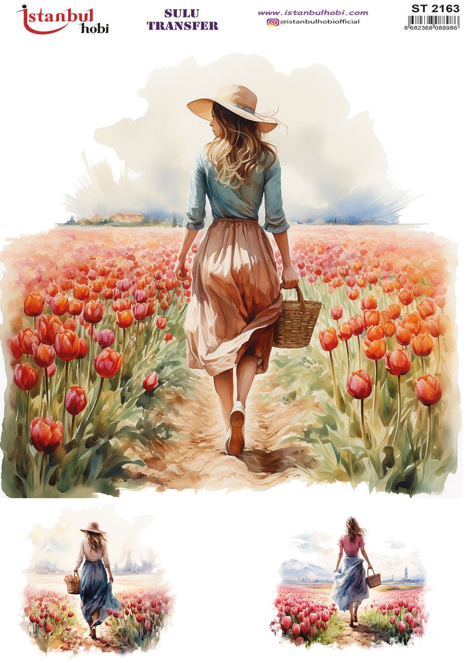 Sulu Transfer Kağıdı 25x35cm ST-2163