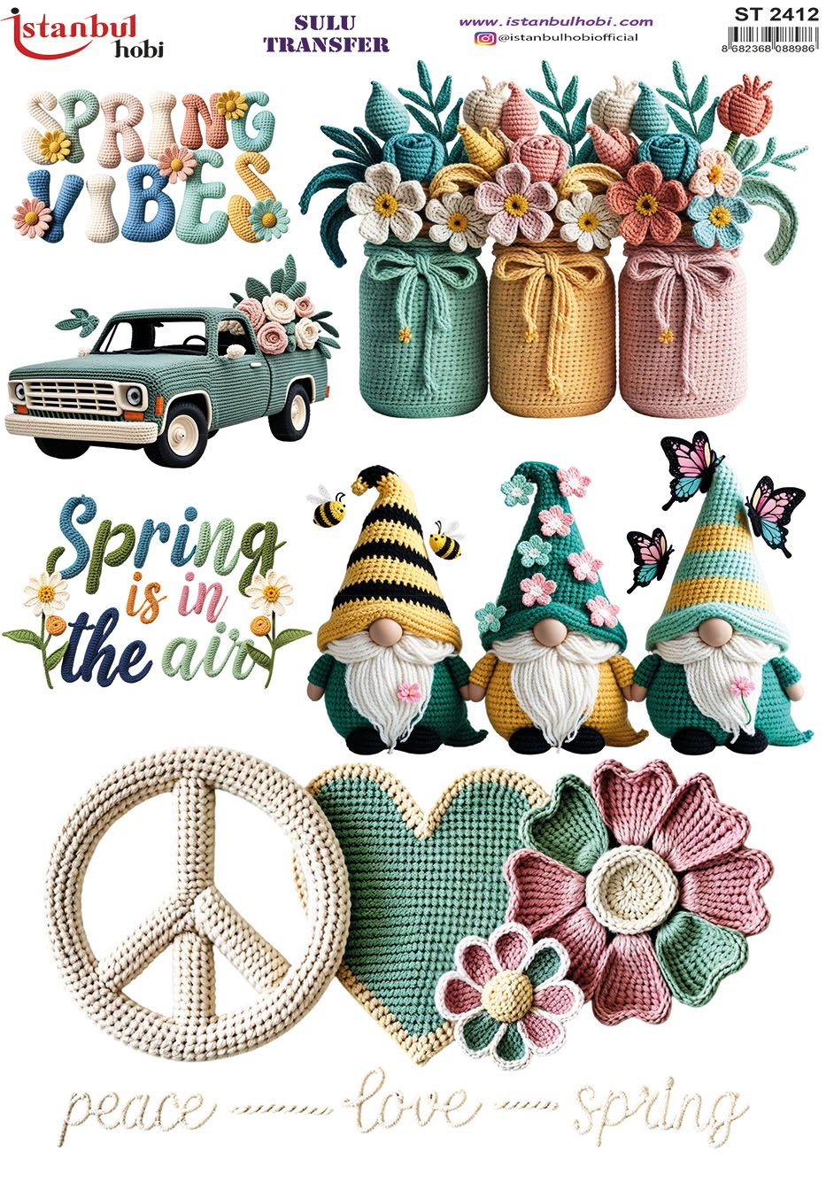 Sulu Transfer Kağıdı 25x35cm ST-2412