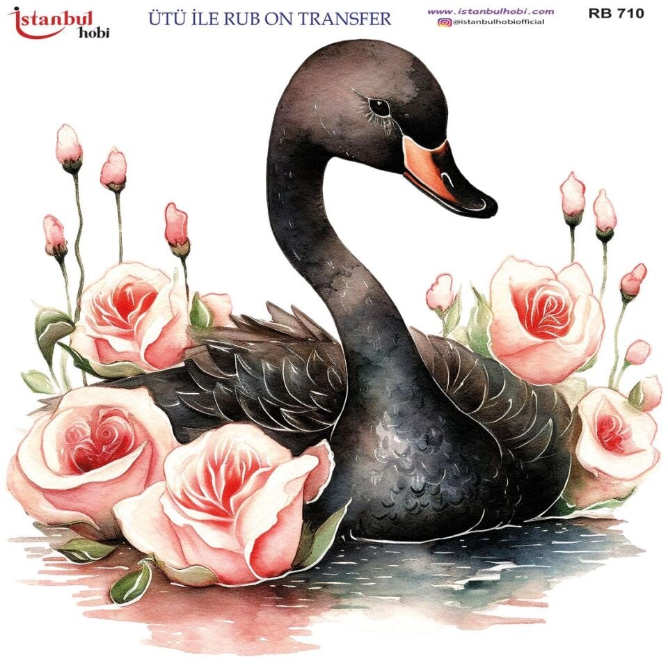 Ütü İle Rub On Transfer 30x30cm RB710