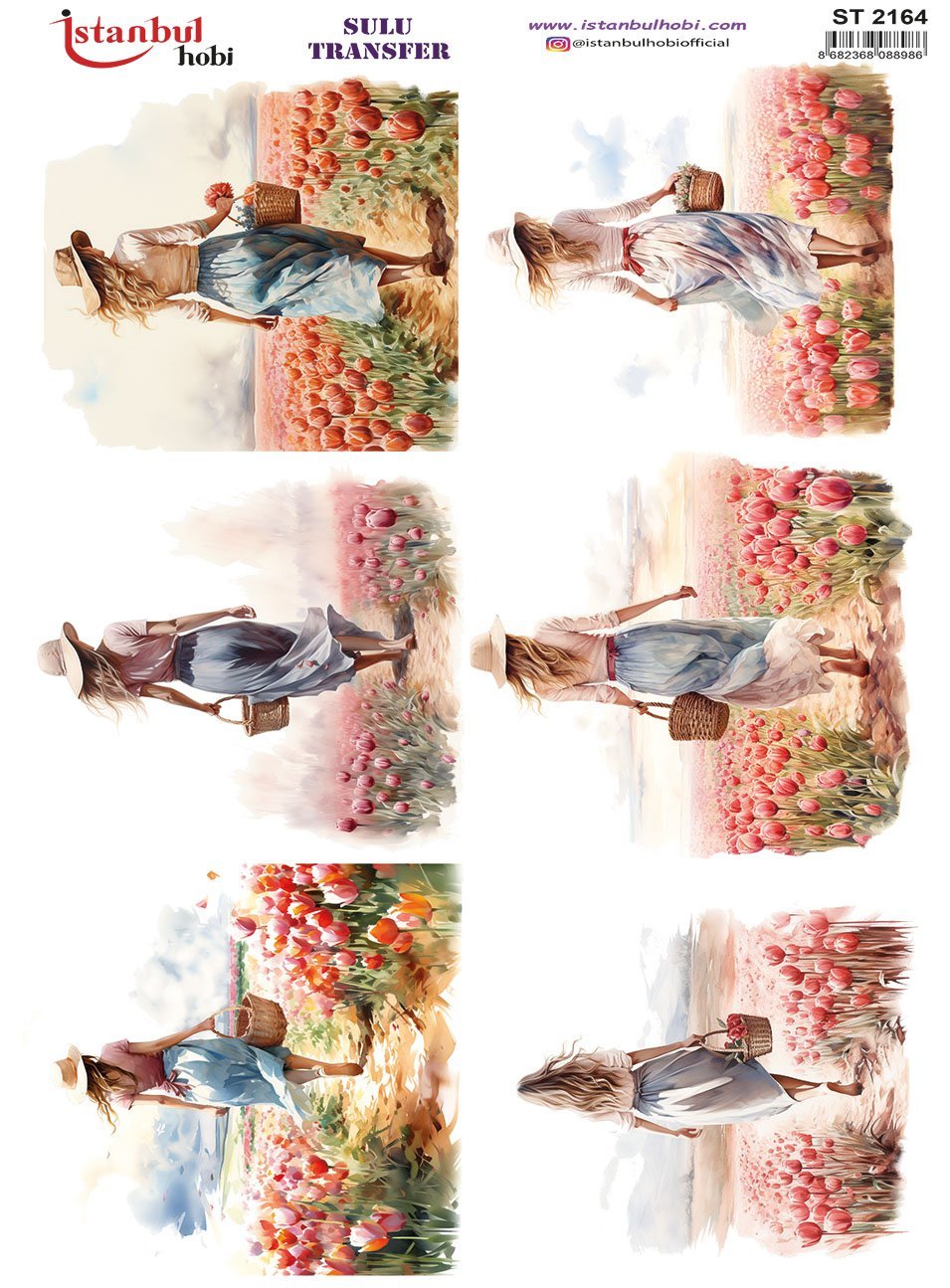 Sulu Transfer Kağıdı 25x35cm ST-2164