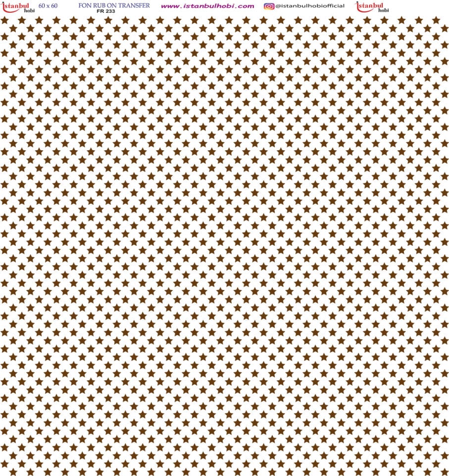 Fon Rub On Transfer 60x60cm FR233