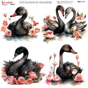 Ütü İle Rub On Transfer 30x30cm RB711