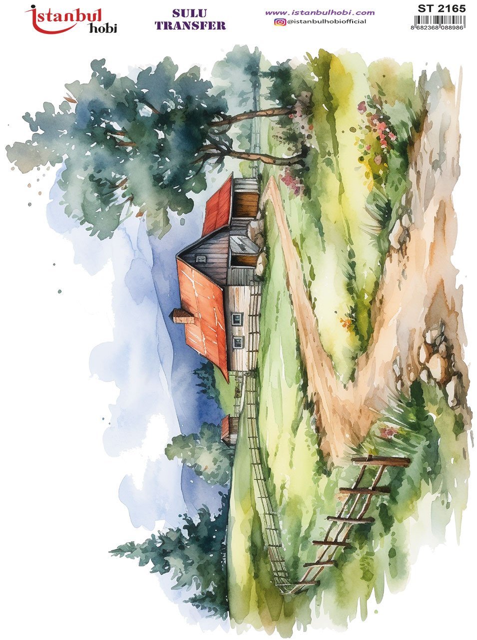 Sulu Transfer Kağıdı 25x35cm ST-2165