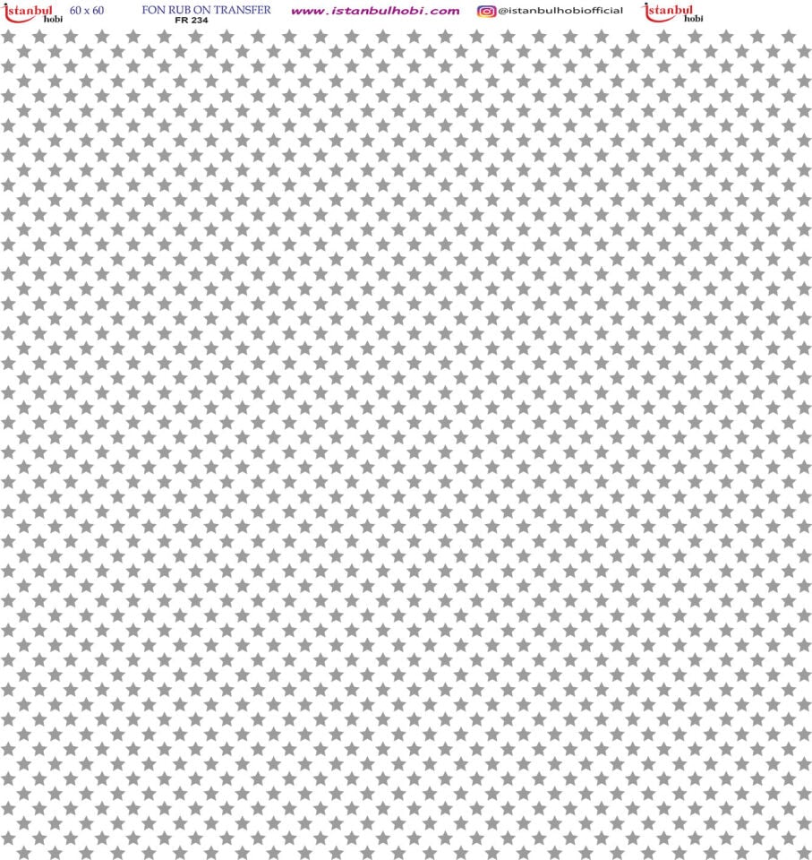 Fon Rub On Transfer 60x60cm FR234
