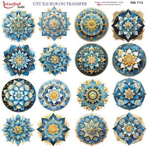 Ütü İle Rub On Transfer 30x30cm RB713