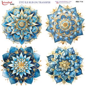 Ütü İle Rub On Transfer 30x30cm RB714
