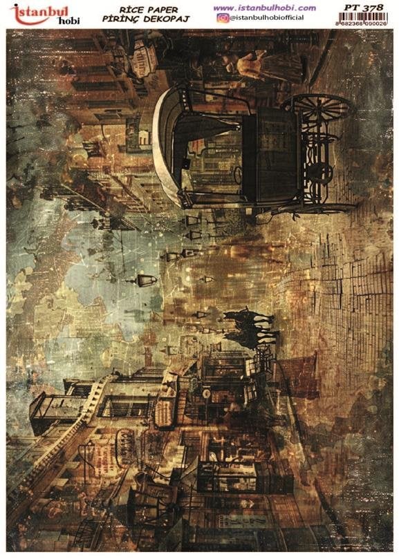 Pirinç Dekopaj Kağıdı 30x42cm PT-378