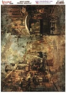 Pirinç Dekopaj Kağıdı 30x42cm PT-378