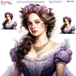 Ütü İle Rub On Transfer 30x30cm RB719