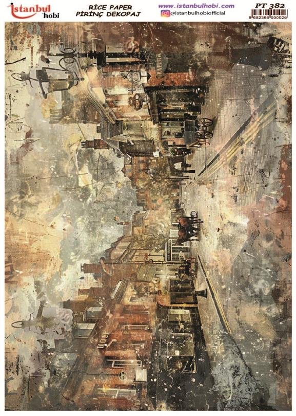 Pirinç Dekopaj Kağıdı 30x42cm PT-382