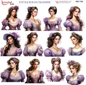 Ütü İle Rub On Transfer 30x30cm RB720