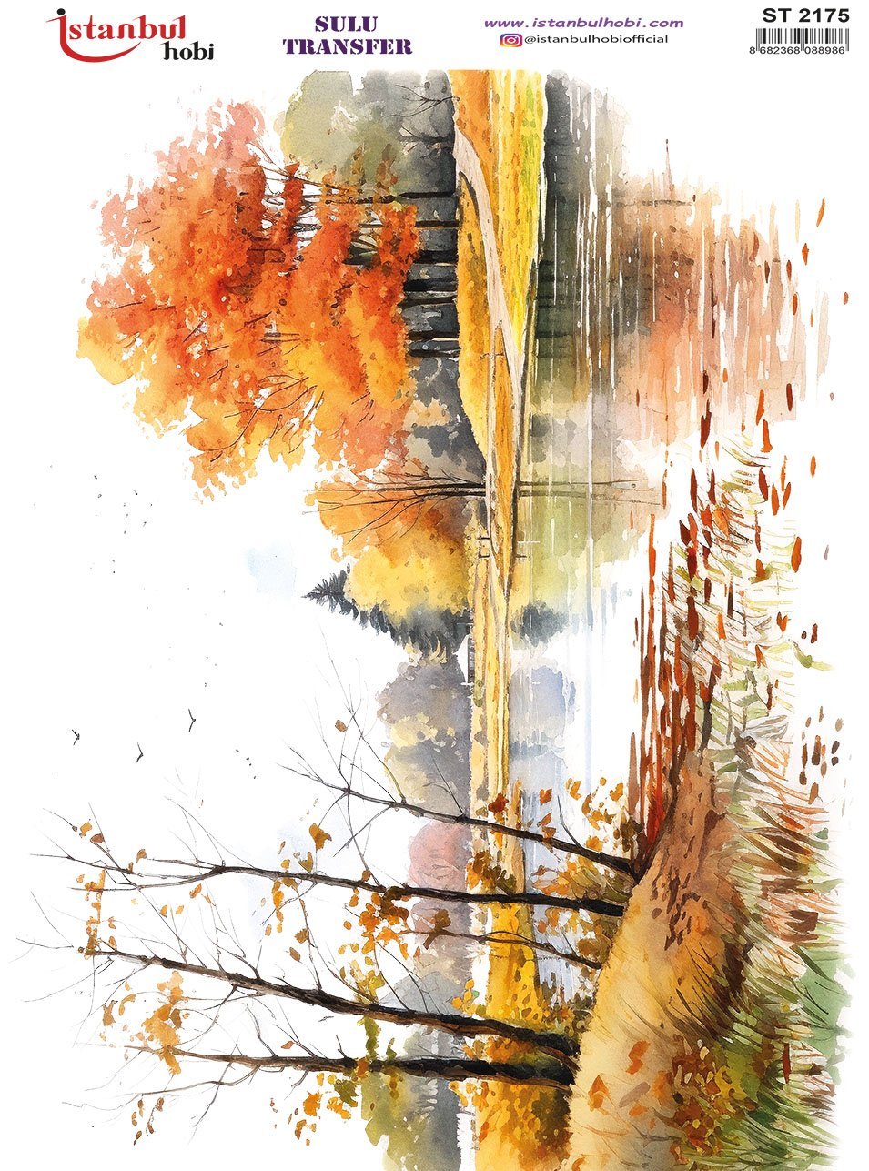 Sulu Transfer Kağıdı 25x35cm ST-2175